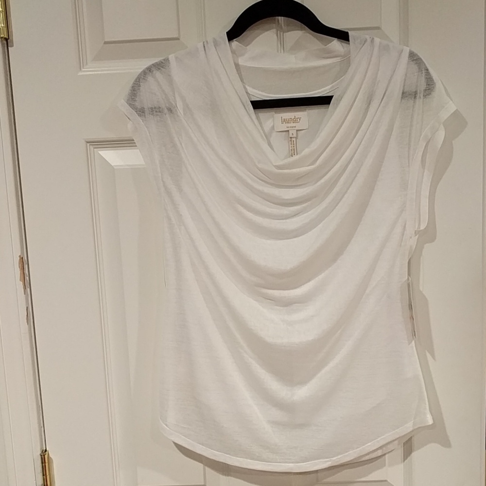 NWT Laundry by Shelli Segal Sleeveless Knit Top