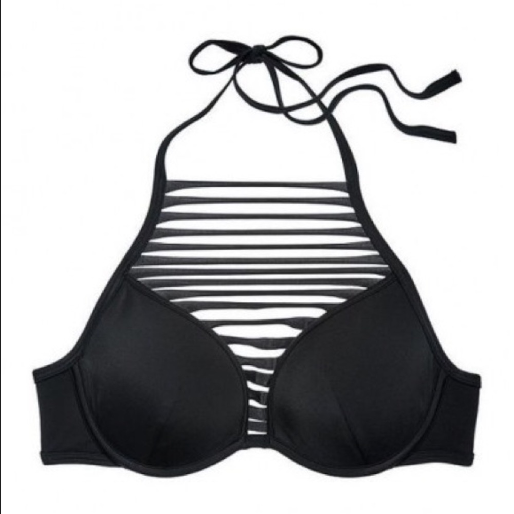 Victoria's Secret Strappy Halter Bikini (Size 36C)