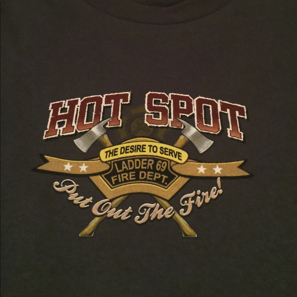 T-shirt fireman themed by ODM premium goods