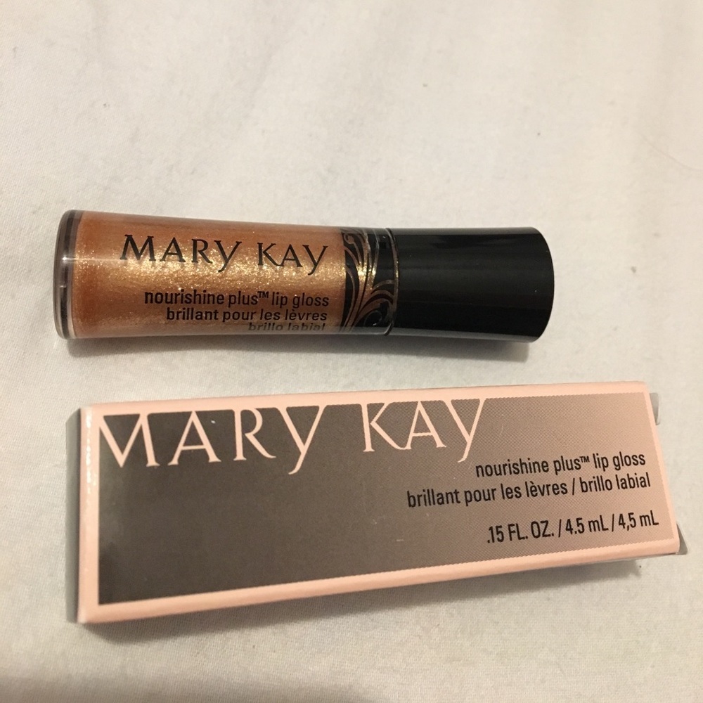 Mary Kay shimmer gold lip gloss