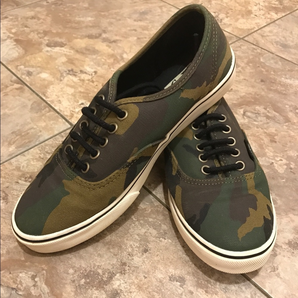Camo vans