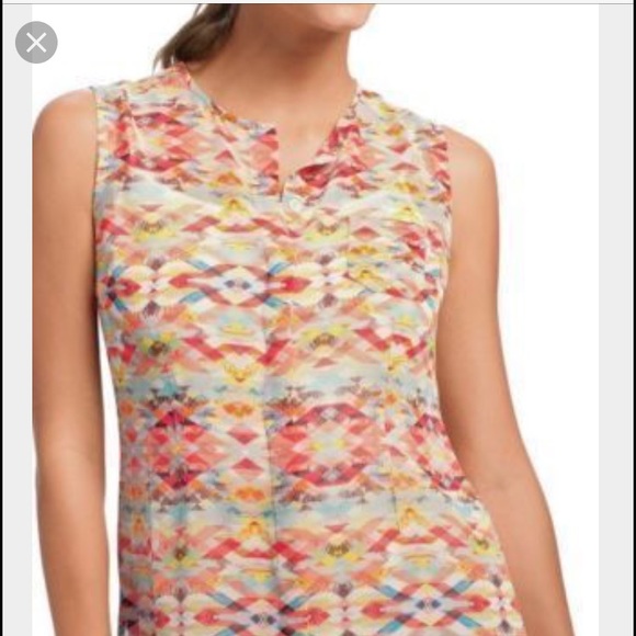 CAbi Tops - SALE NEW CAbi Avery Button Down Sleeveless Tunic