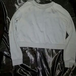 Cropped sweatshirt