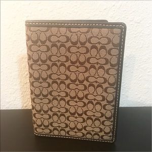Coach passport holder