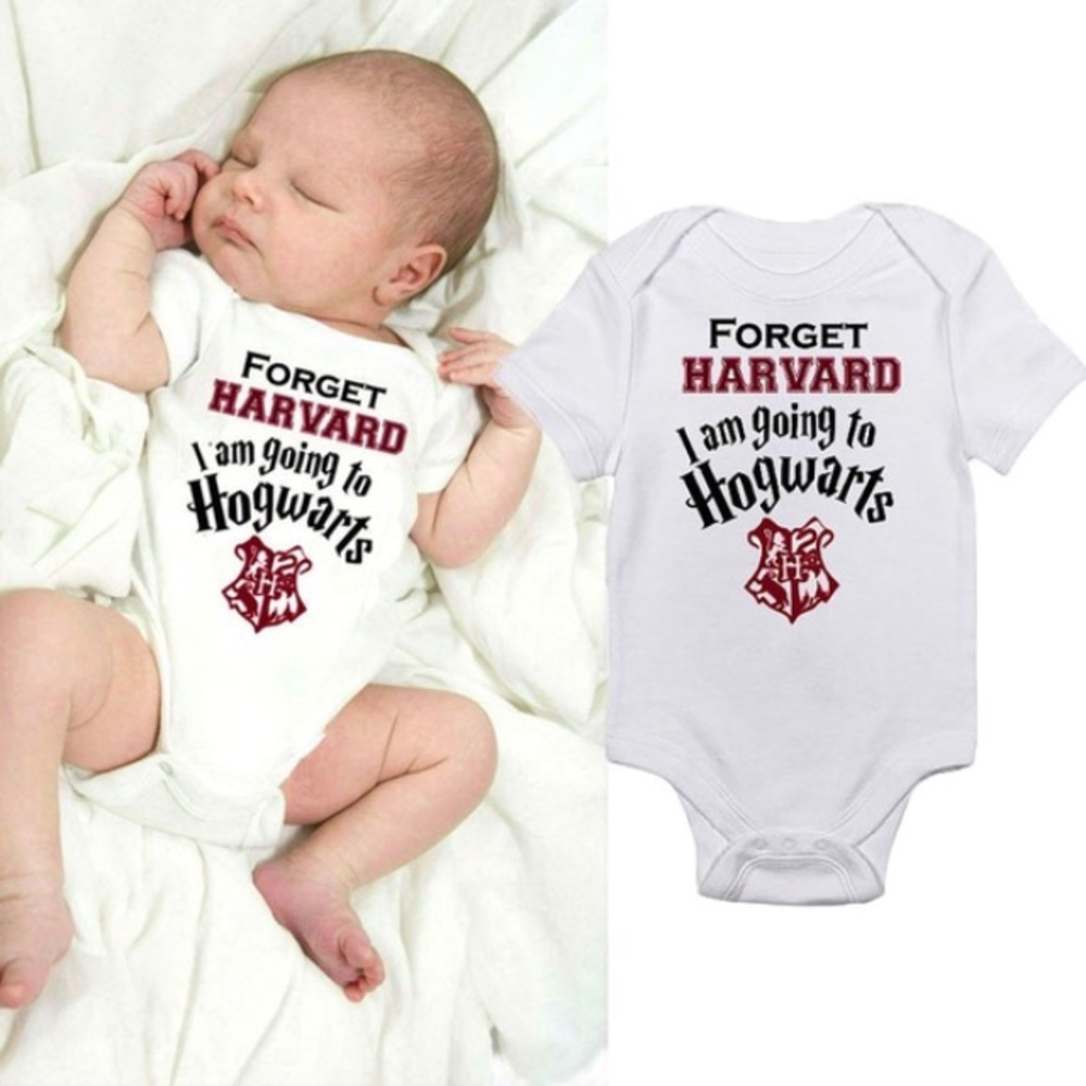 Harry Potter Harvard Hogwarts Baby Onesie Gift