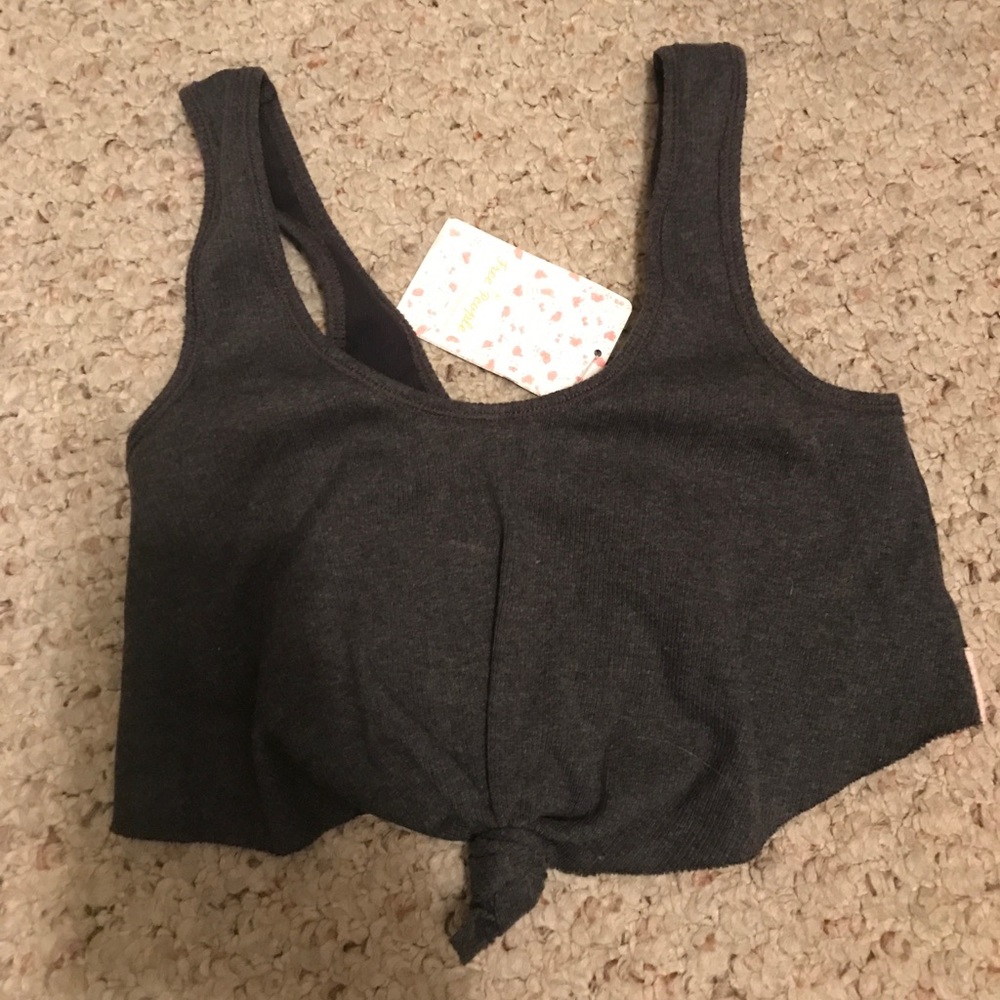 Free people movement cropped tank
