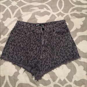 Hi-rise BDG Jean shorts