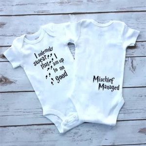Harry Potter Marauder's Map Solemnly Swear Onesie