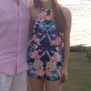 LF Floral Romper