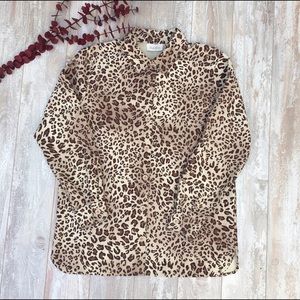 Studio Works SW Jacket, Long Sleeve, Animal Print