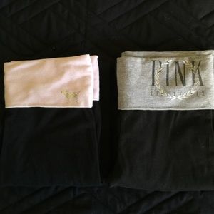 PINK Victoria's Secret Leggings 2 pair