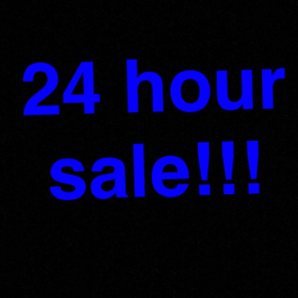 My whole closet will be marked down for 24 hours!