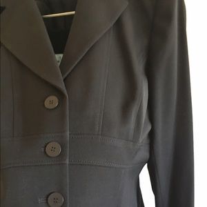 NWT John Meyer unreal pant suit jacket blk empire!