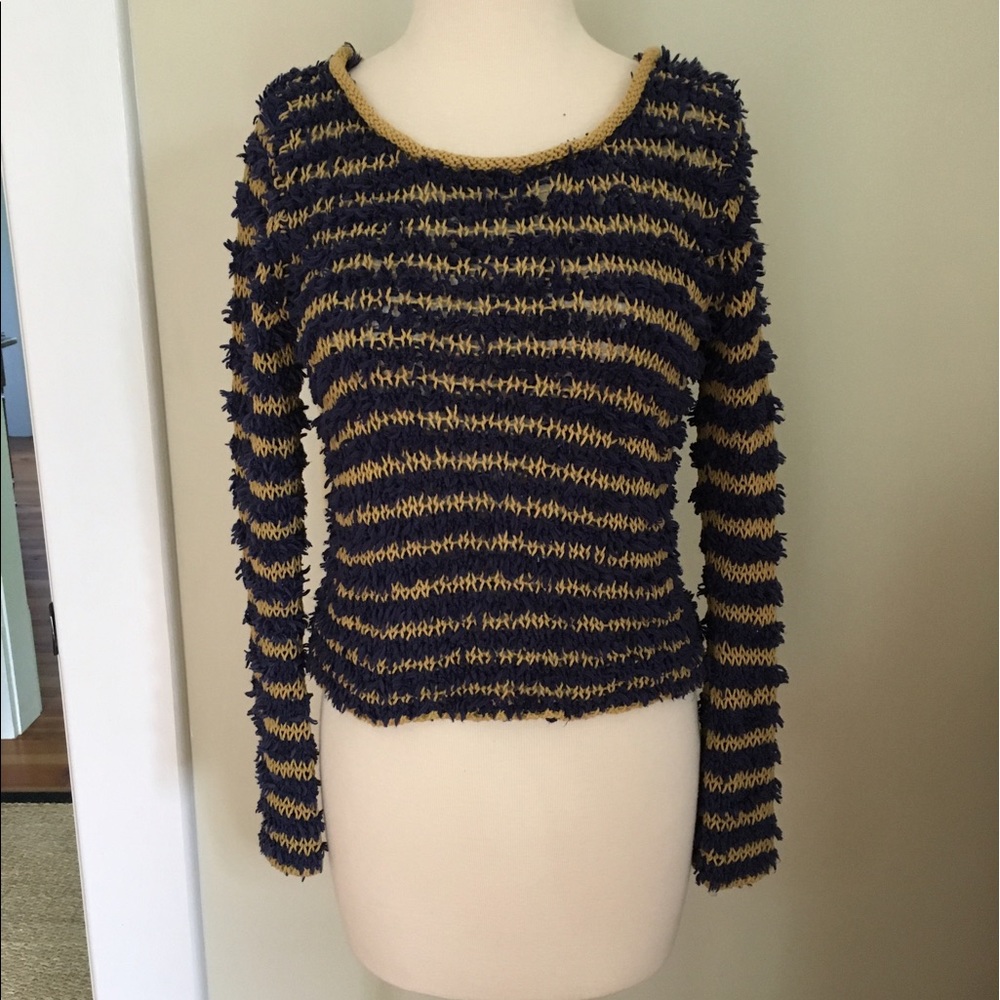 Free People Cropped Sweater - Picture 2 of 6