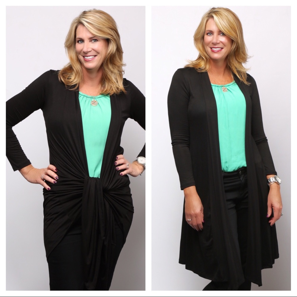 Shibue Cardigan in Black