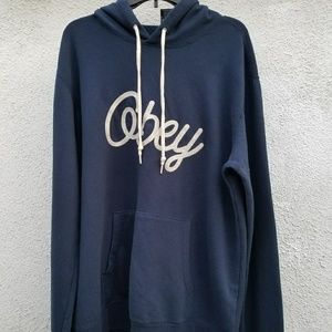 OBEY Scipted Logo Hoodie