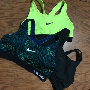 ✅Nike Sports Bras x3✅