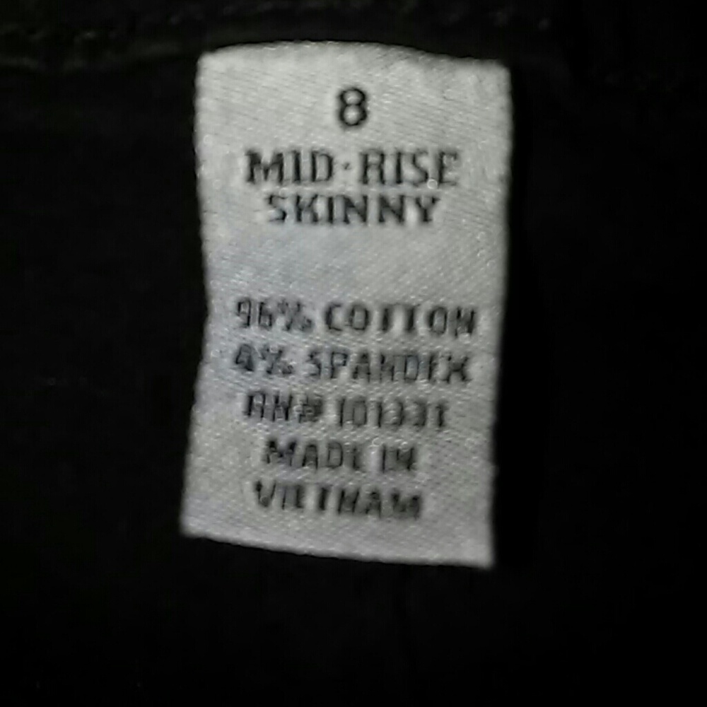 Black skinny jeans