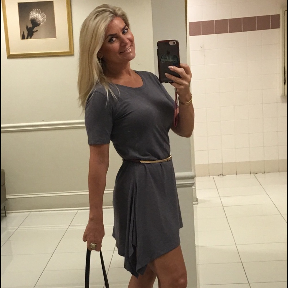 Kottinu Swing Dress in Charcoal