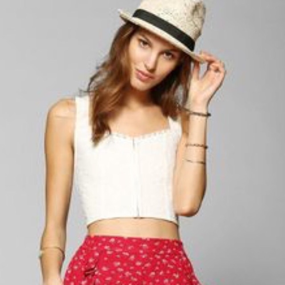 Urban Outfitters Bustier Crop Top