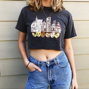 Upper Playground Cropped Graphic Tee