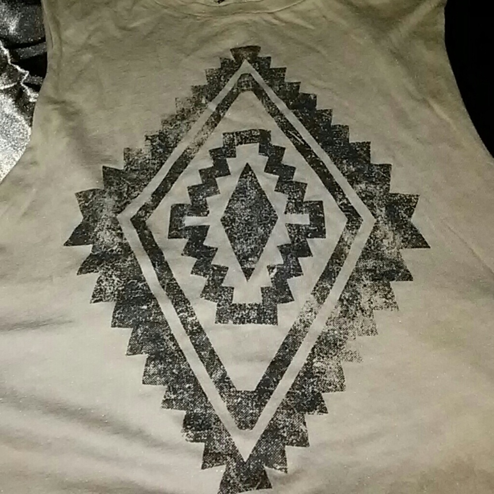 Large sleeveless shirt