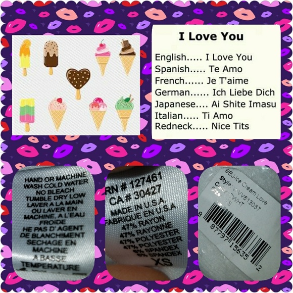 Wildfox "Ice Cream Love" BBJ - Picture 5 of 5