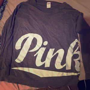 VS PINK long sleeve T-shirt size Medium