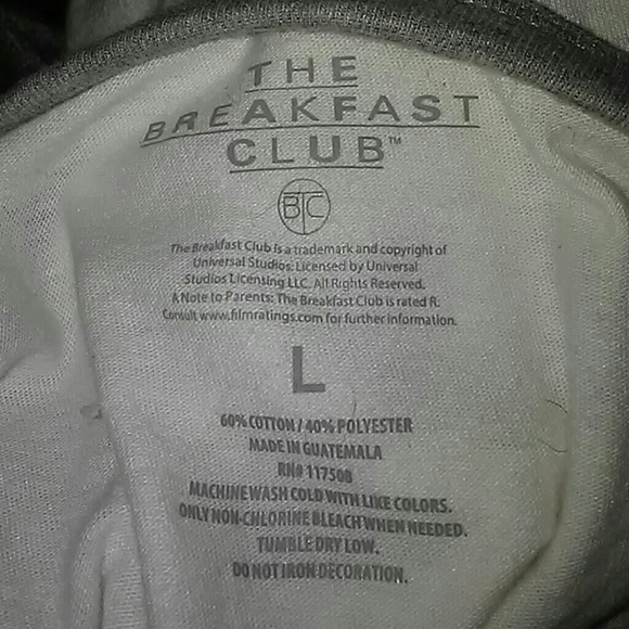 Breakfast club tee - Picture 3 of 3