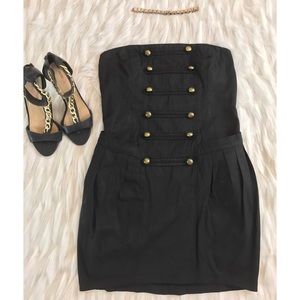 Unique military Beyoncé mini dress