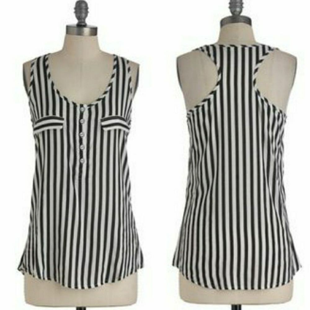 Modcloth I'll Racerback To You Tank