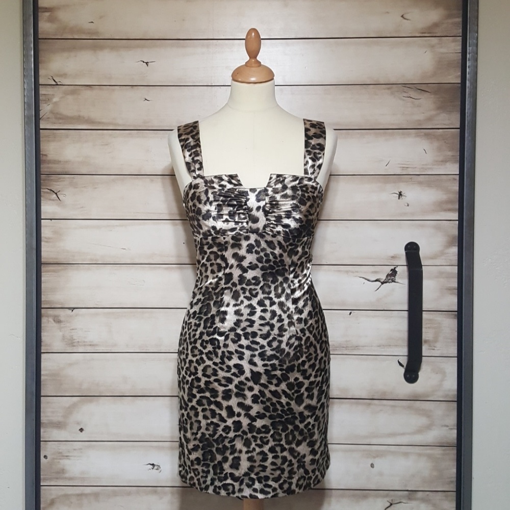 Sexy little leopard dress