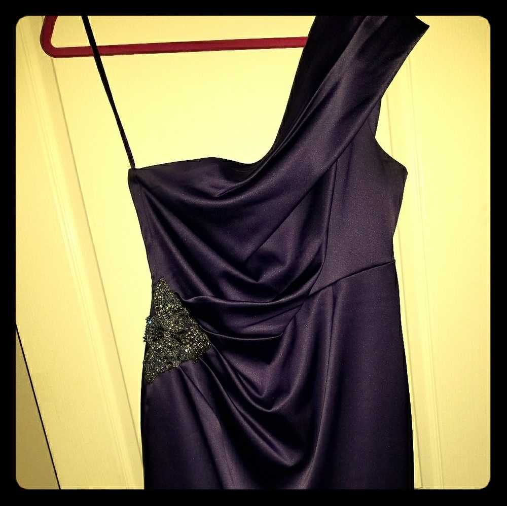 Eliza J One shoulder Dress