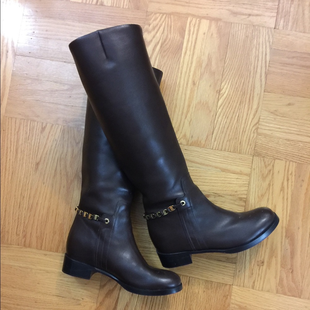 Ferragamo Nando Riding Boots - Picture 2 of 8