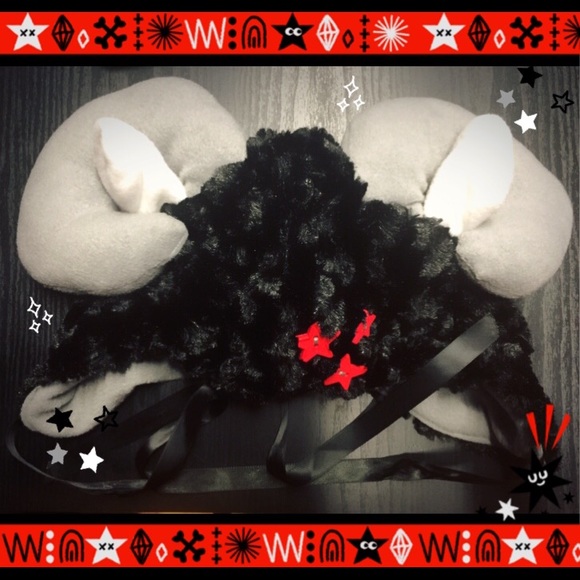 Other - 🐑🐏🐐🌟💫🌙🖤Sheep Ram Hat