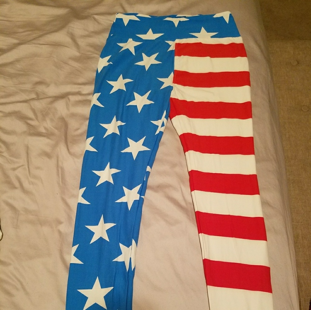 Lularoe 4th of July leggings LIMITED EDITION!