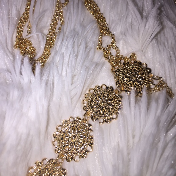 N.W.O.T Gold medallions body chain - Picture 6 of 6