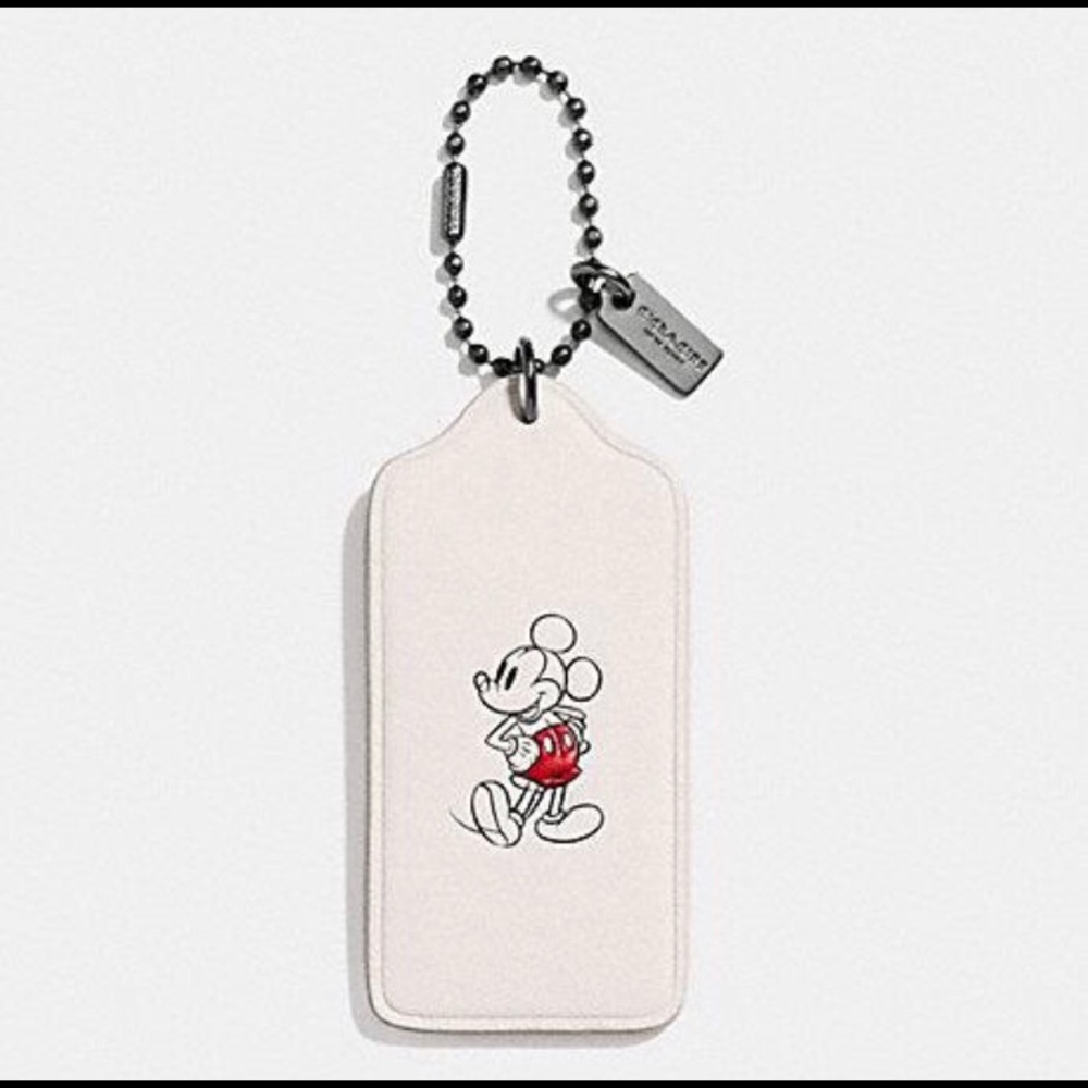 Disney X Coach Mickey Tag
