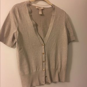 Banana Republic short sleeve cardigan.