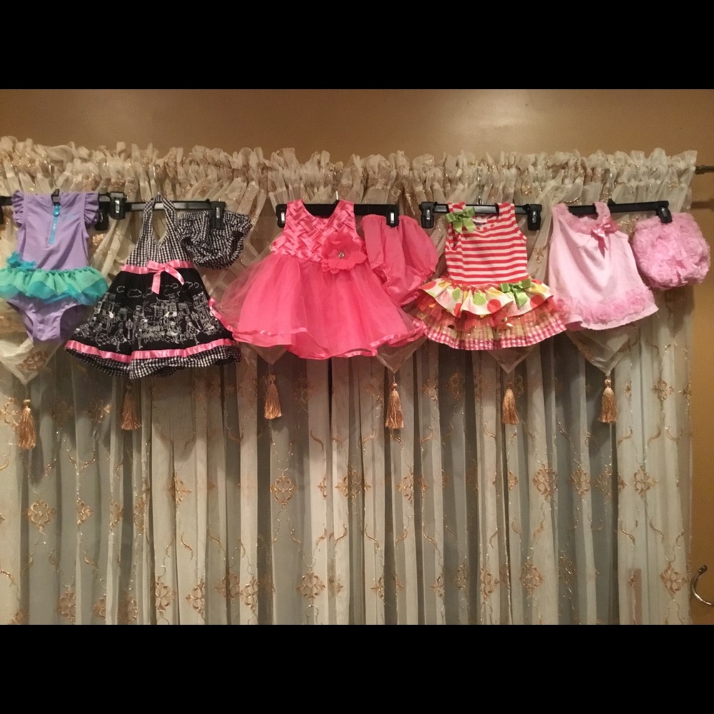 Girls size 6/9 dresses all for $30