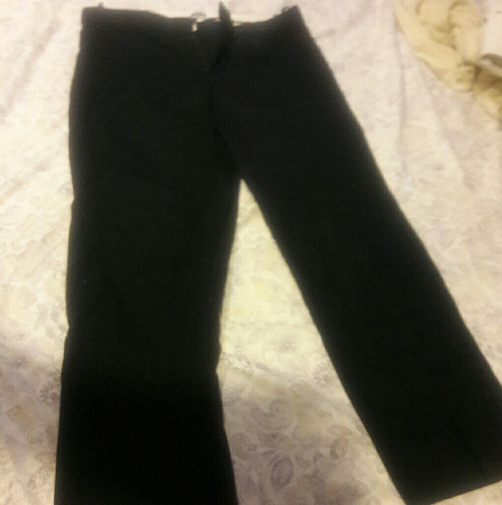 black gap  crop pants