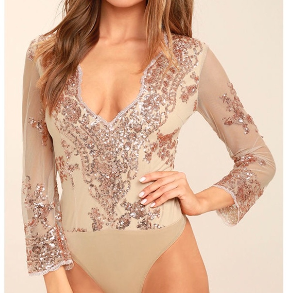 Sequined Bodysuit