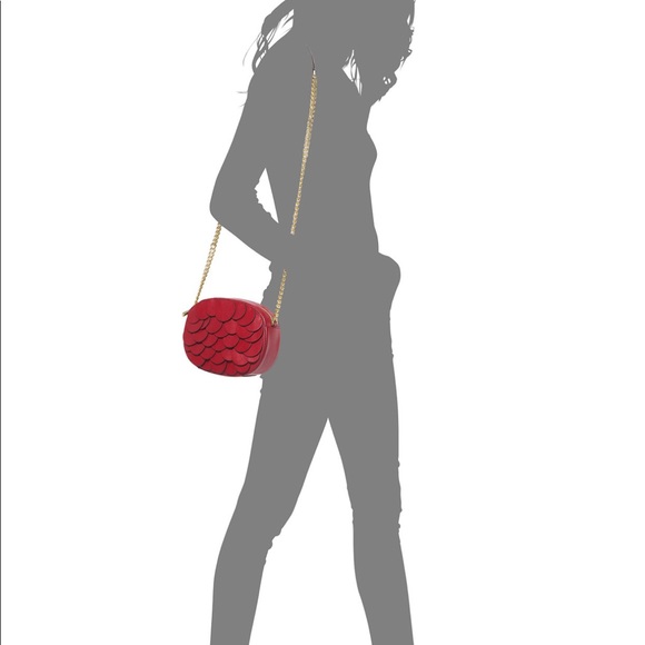 SALE 🌹MICHAEL KORS SEQUINS GINNY MEDIUM MESSENGER - Picture 3 of 8