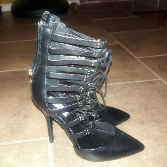 steve madden lace up heels - Picture 2 of 3