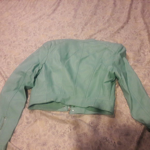 forever 21 light turquoise jacket - Picture 2 of 3