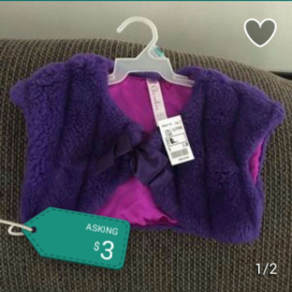Kids_baby vest purple