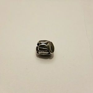 Troll bead in Mocha,  excellent condition,  Silver