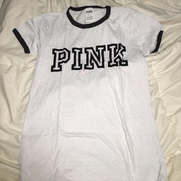 PINK Ringer Tee - Picture 2 of 3