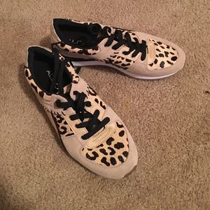 Aldo Cheetah Print sneakers