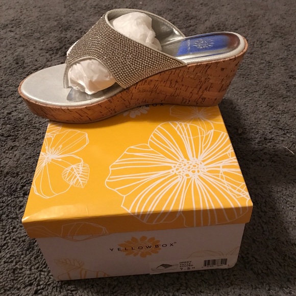 Yellow Box Sandals - Picture 2 of 6